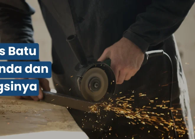 Jenis Batu Gerinda dan Fungsinya