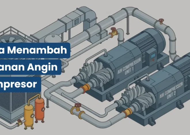 Cara Menambah Tekanan Angin Kompresor agar Lebih Optimal