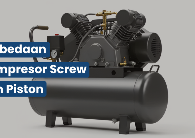 Perbedaan Kompresor Screw dan Piston