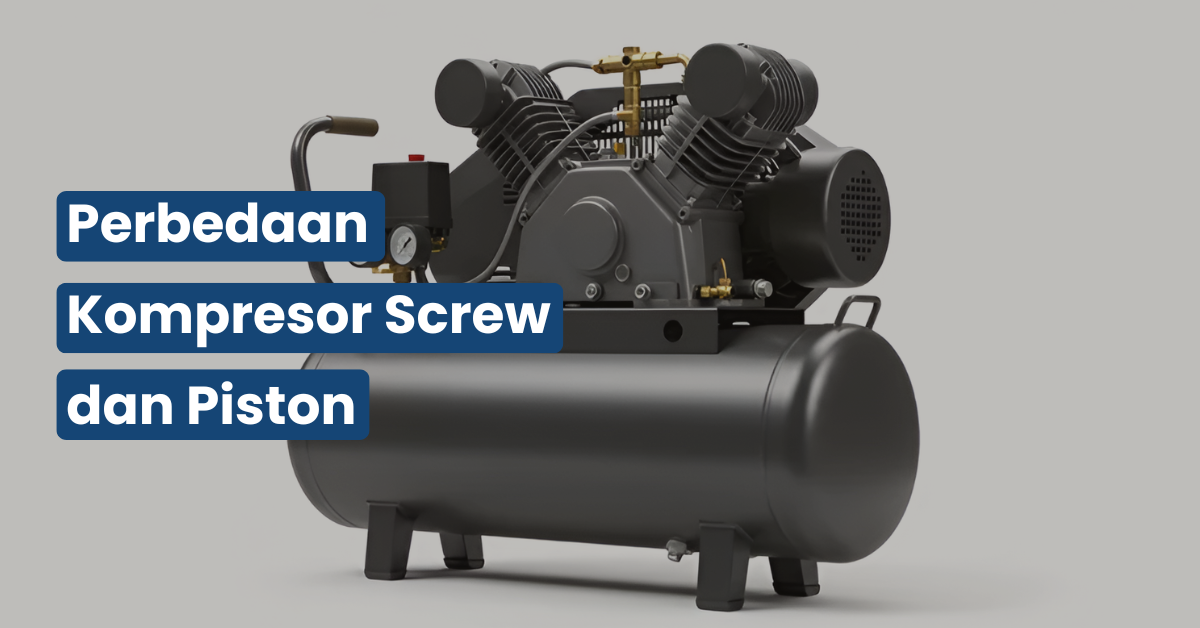 Perbedaan Kompresor Screw dan Piston