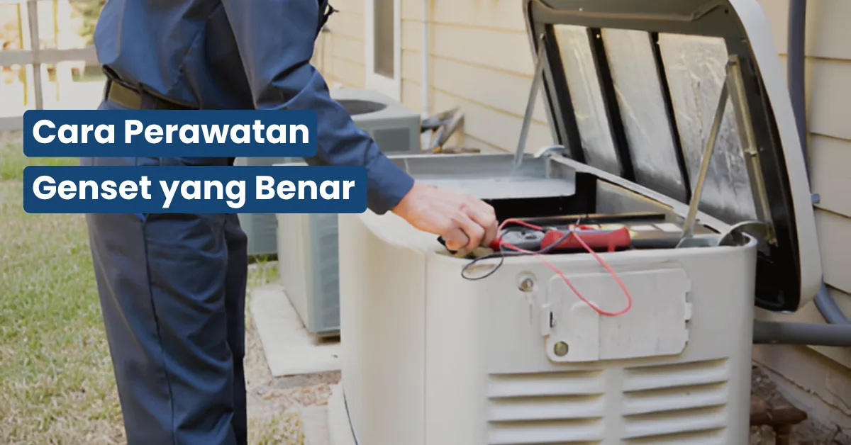Cara Perawatan Genset yang Benar