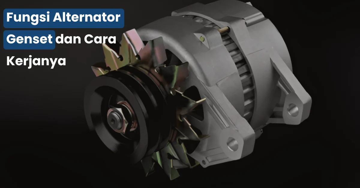 Fungsi Alternator Genset dan Cara Kerjanya