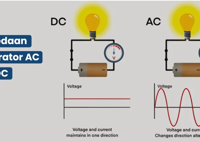 Perbedaan Generator AC dan DC