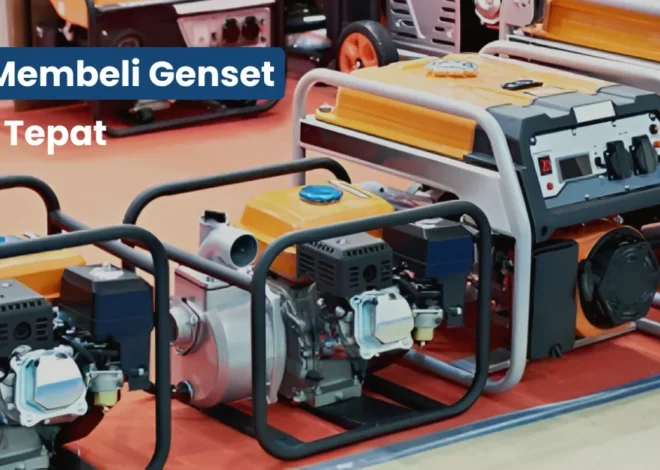 Tips Membeli Genset yang Tepat agar Tidak Salah Pilih