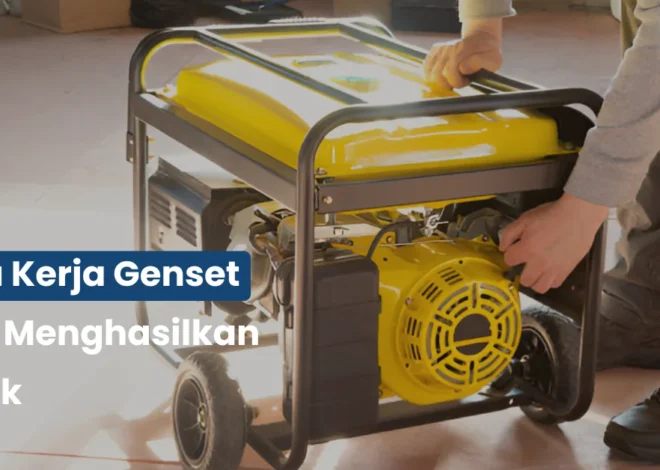 Cara Kerja Genset saat Menghasilkan Listrik