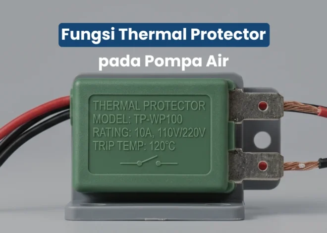 Fungsi Thermal Protector Pada Dinamo Pompa Air
