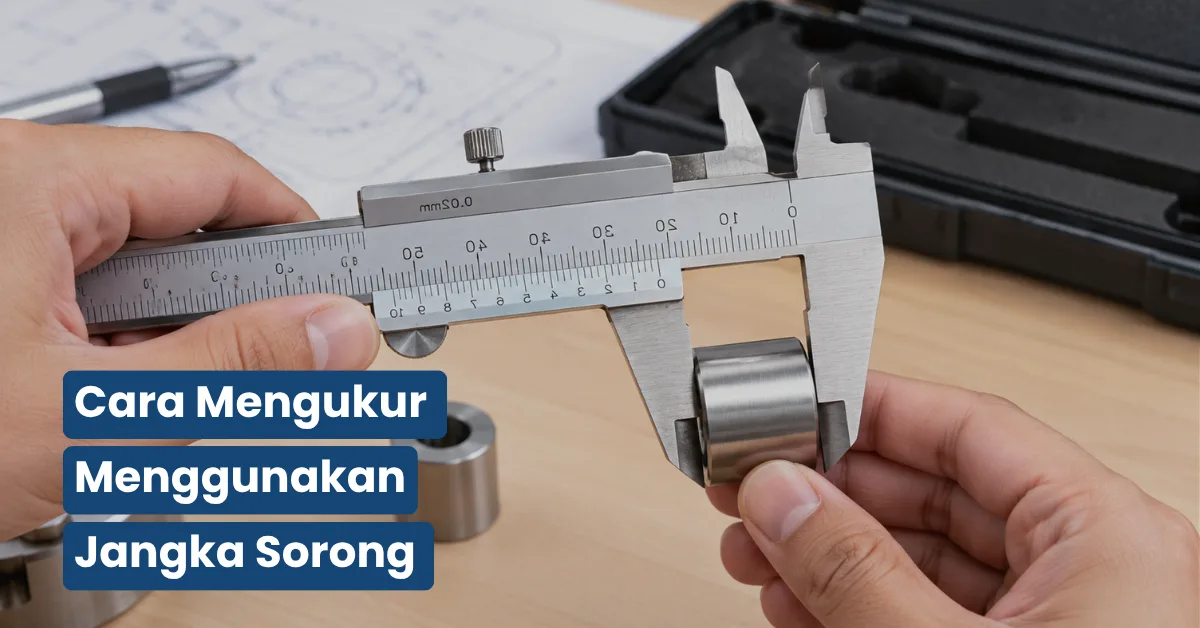 Cara Mengukur Menggunakan Jangka Sorong yang Benar
