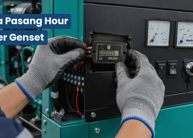 Cara Pasang Hour Meter Genset dengan Aman