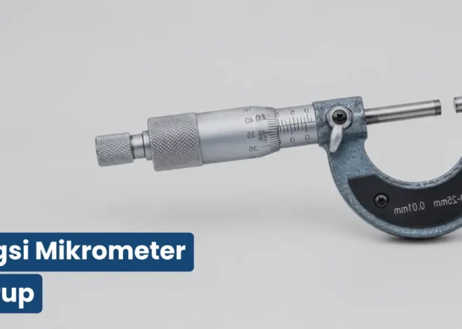 Fungsi Mikrometer Sekrup: Pengertian, Jenis, & Cara Pakai