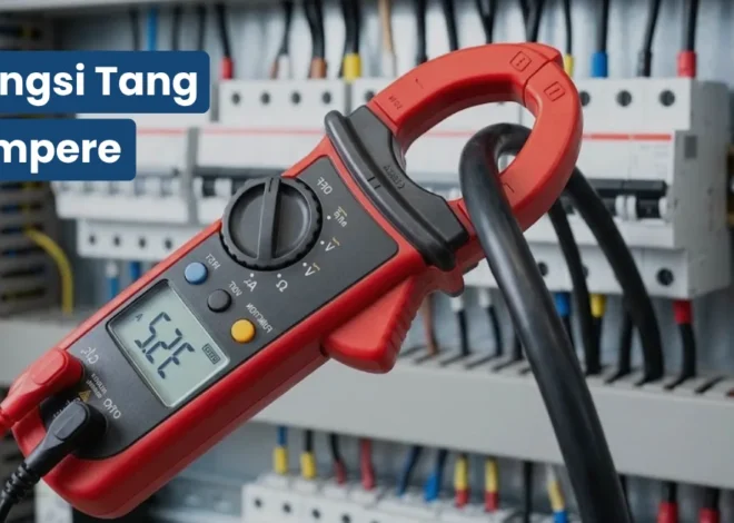 Fungsi Tang Ampere dan Clamp Meter dan Cara Pakainya