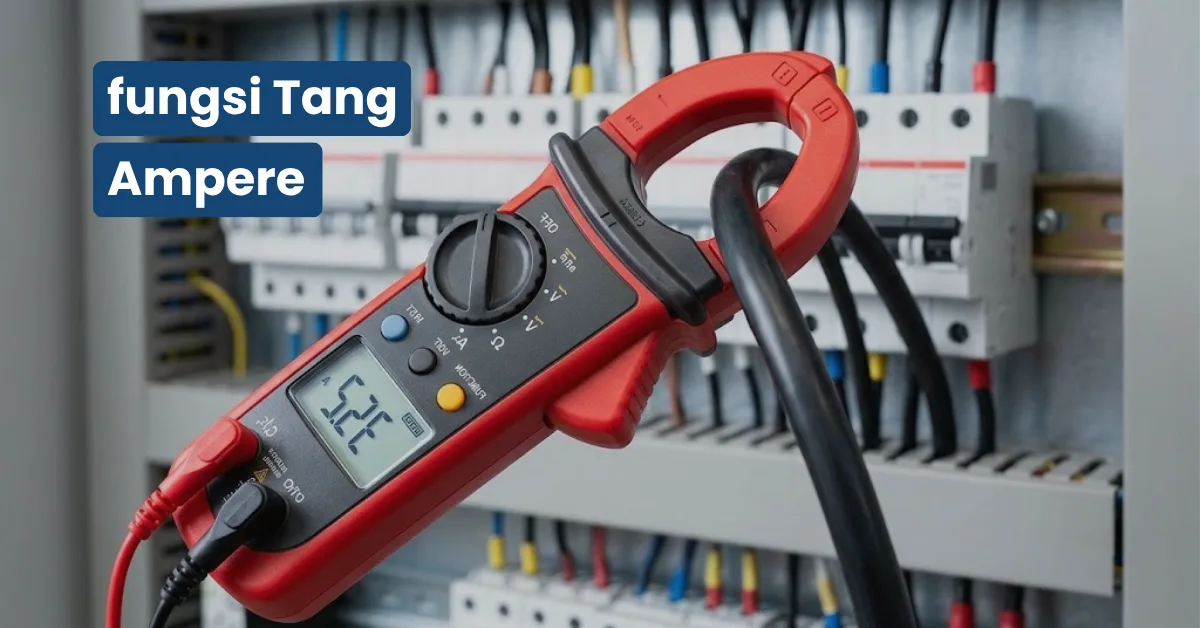 Fungsi Tang Ampere dan Clamp Meter dan Cara Pakainya