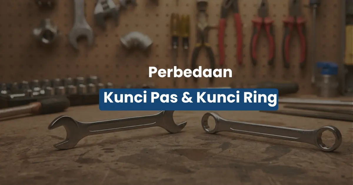 Mengetahui Perbedaan Kunci Pas dan Kunci Ring untuk Reparasi Kendaraan