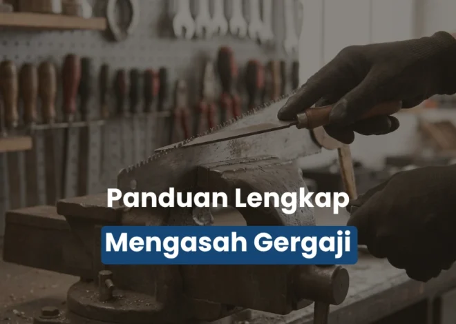 Cara Mengasah Gergaji Kayu Manual Agar Kembali Tajam Maksimal
