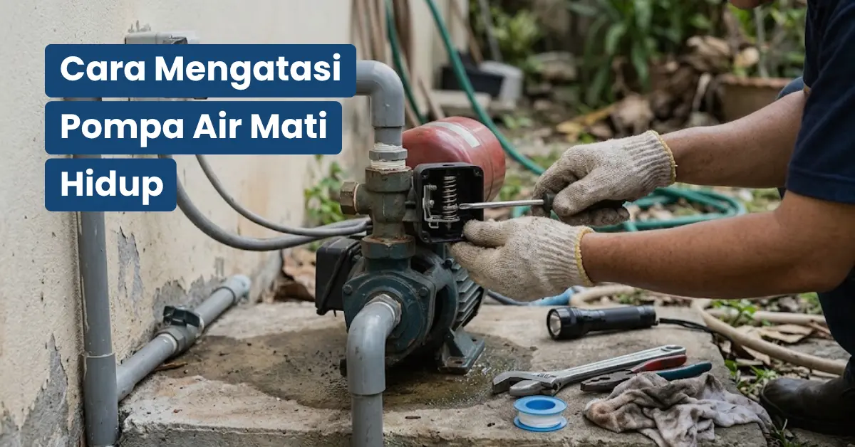 Cara Ampuh Mengatasi Pompa Air Mati Hidup