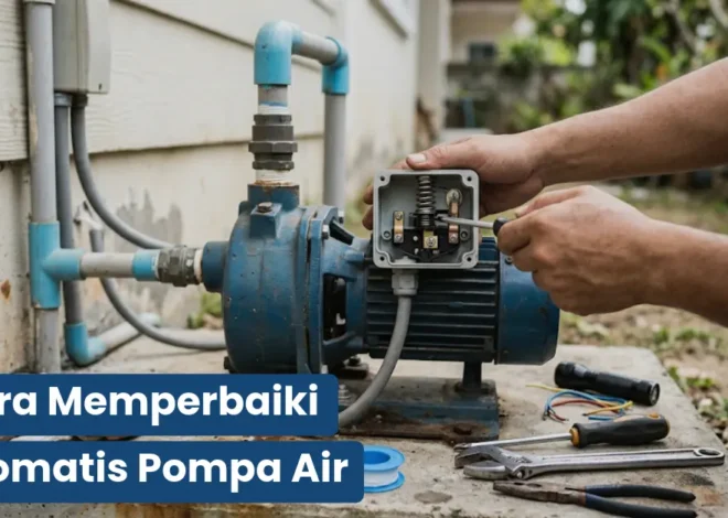 Cara Memperbaiki Otomatis Pompa Air yang Rusak
