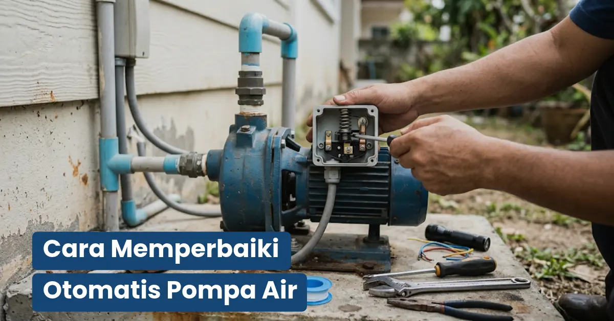 Cara Memperbaiki Otomatis Pompa Air yang Rusak