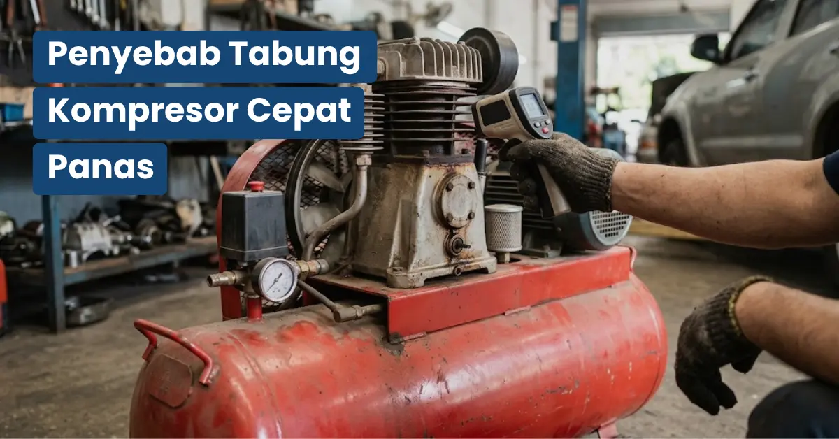 Penyebab Tabung Kompresor Cepat Panas