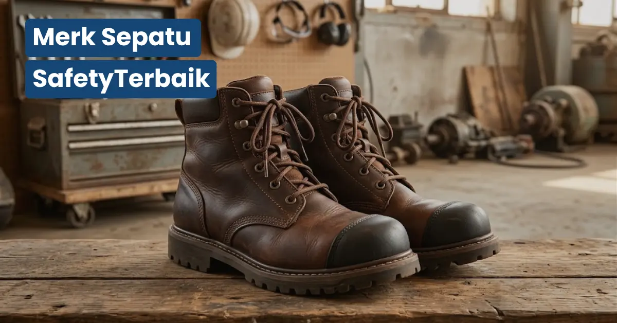 15 Merk Sepatu Safety Terbaik